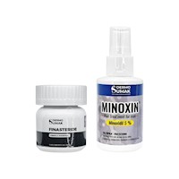 Finasteride 1mg x 60 Cápsulas + LOCIÓN MINOXIN 60ML